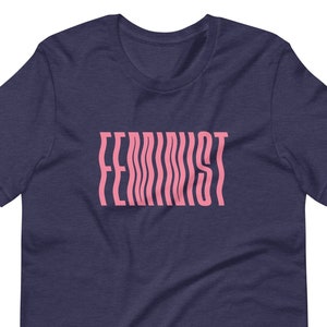 Wiggly Feminist Unisex T-Shirt// feminist t-shirt tee shirt female women equality