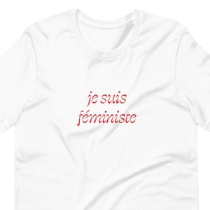 Je Suis Féministe Unisexe T-Shirt // T-shirt féministe tee shirt femme femme égalité