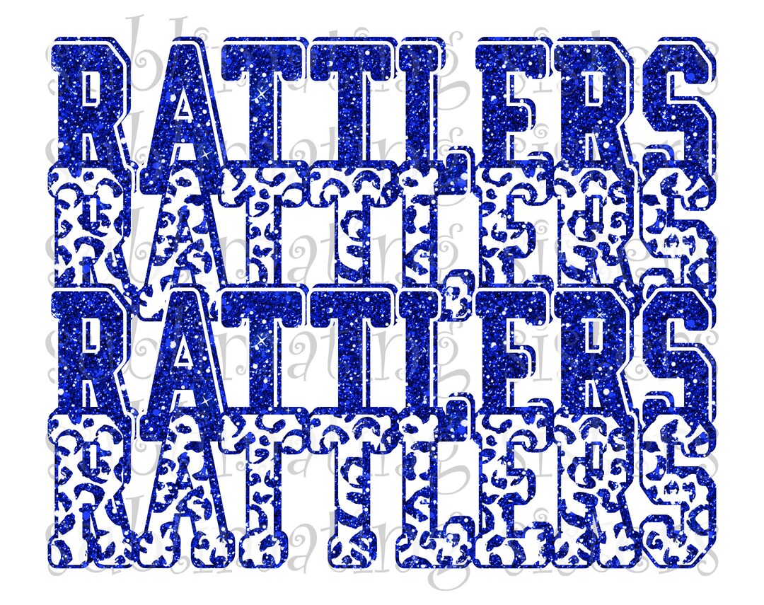 Rusty Rattler Logo Design Rattlers, Texas High School Mascot, Royal Blue and White, Custom ...