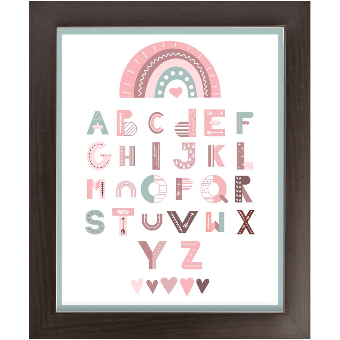 Boho Alphabet Printable Printable World Holiday