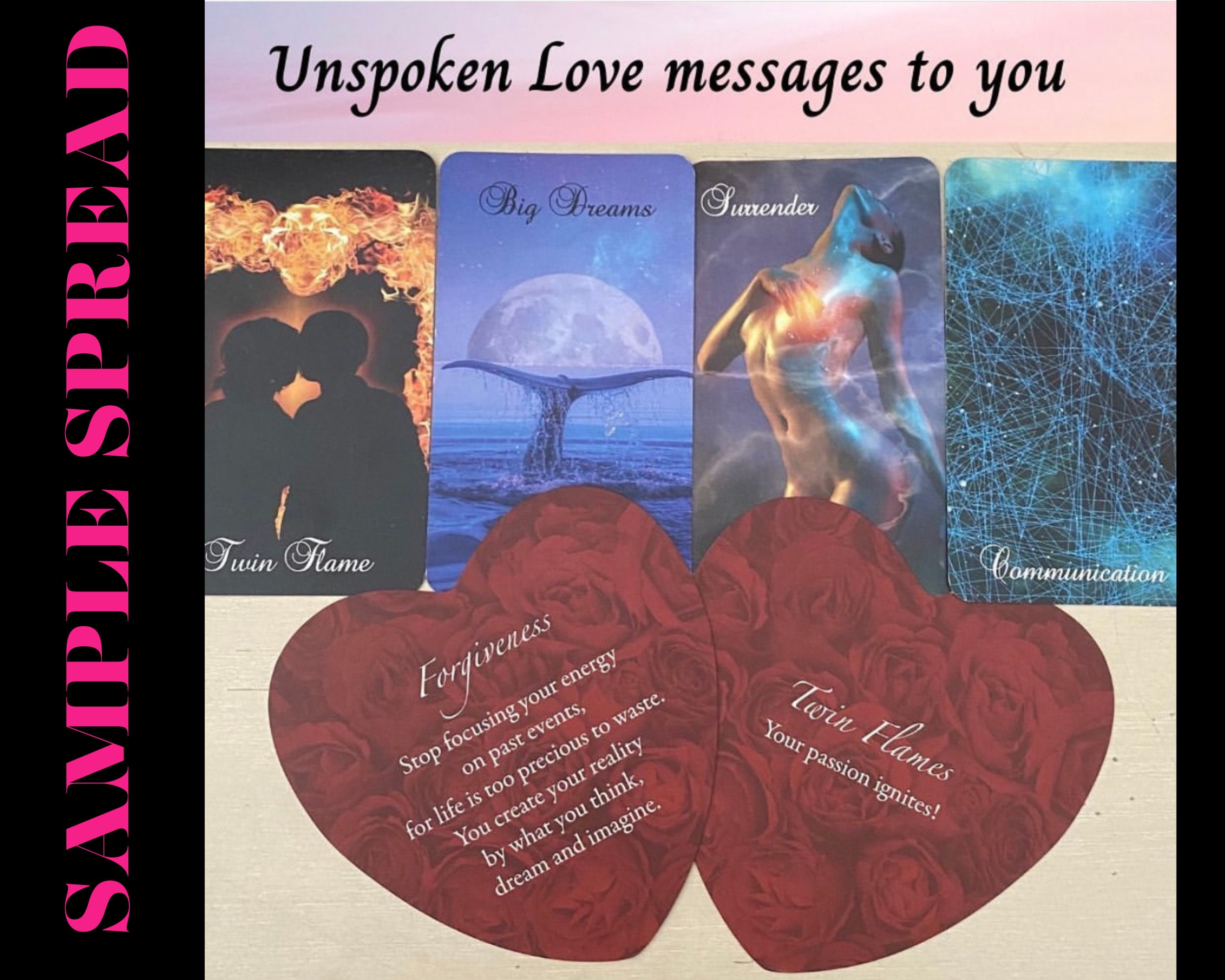 Twin Flame Channeled Messages and Tarot Reading - Etsy