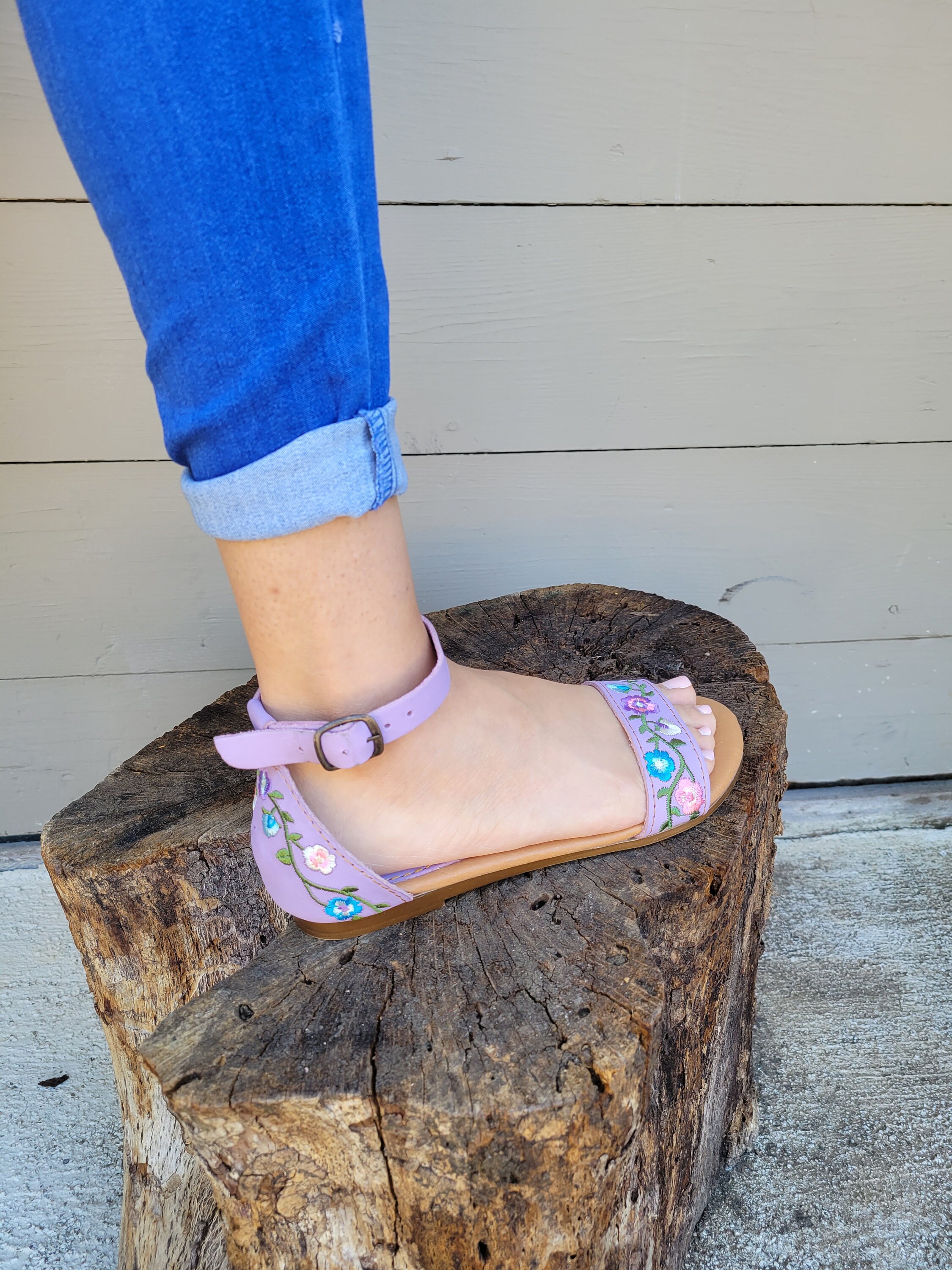 Floral Handcrafted Huaraches / Summer Sandal / Mexican - Etsy
