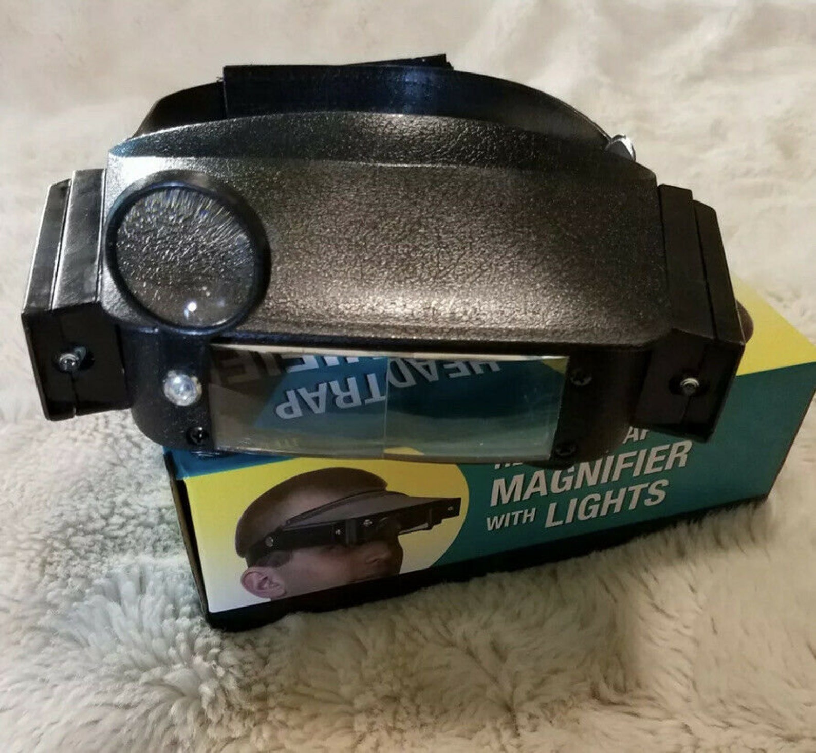 Magnifier Head Strap With Lights Lp23 II Jewelers Visor SKU Etsy UK
