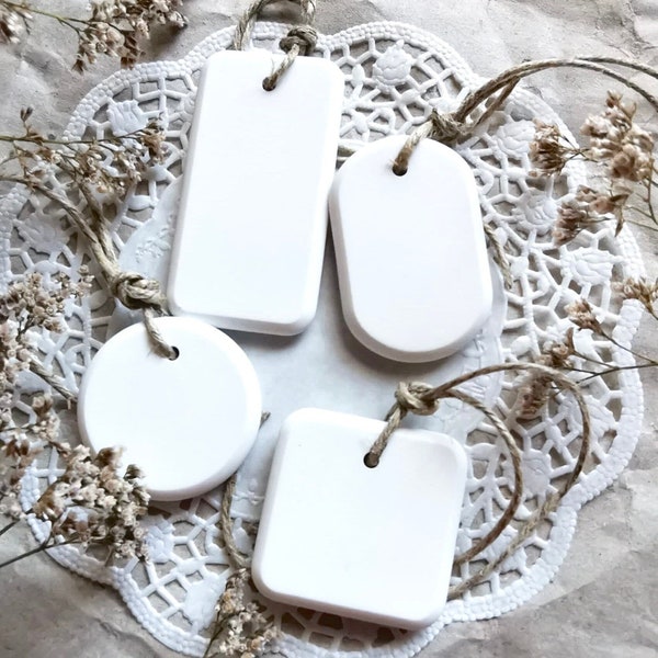 Set of 4 resin molds with rounded edges, oval, round, square and rectangle, necklace pendant, keychain charm casting and pour mould.