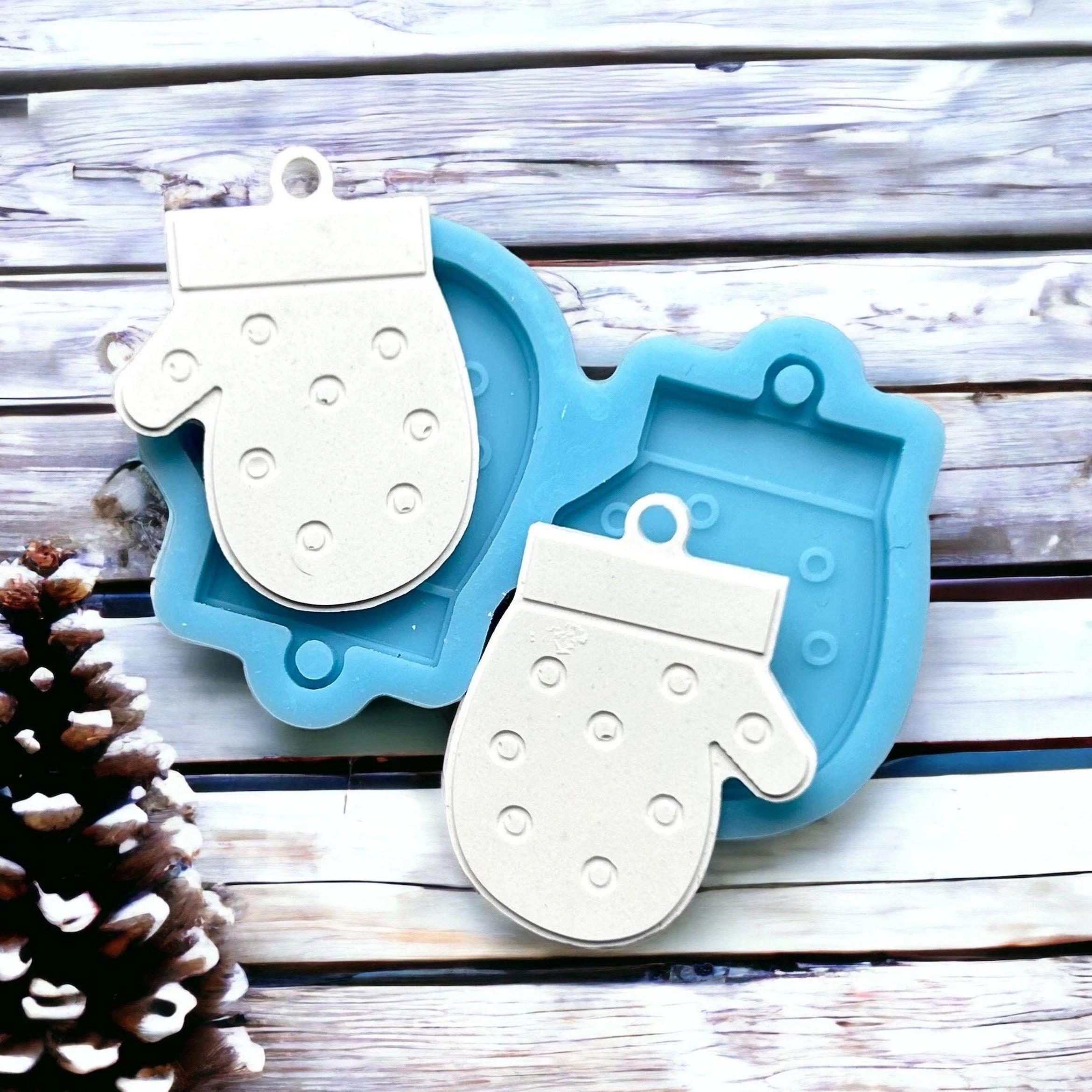 Produktbild von Silikonformen Gießformen Weihnachten, 2 Stück Silikonform Engel Silikonform Weihnachten Anhänger Gießform Engel Gipsformen Zum Gießen Gießformen Silikon Weihnachten Anhänger Für DIY (A