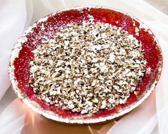 Silver Glass Chips for Resin – Epoxy Glitter Filler for Geode Coasters, Jewelry, UV Resin, Candle Decor - DIY Craft Idea