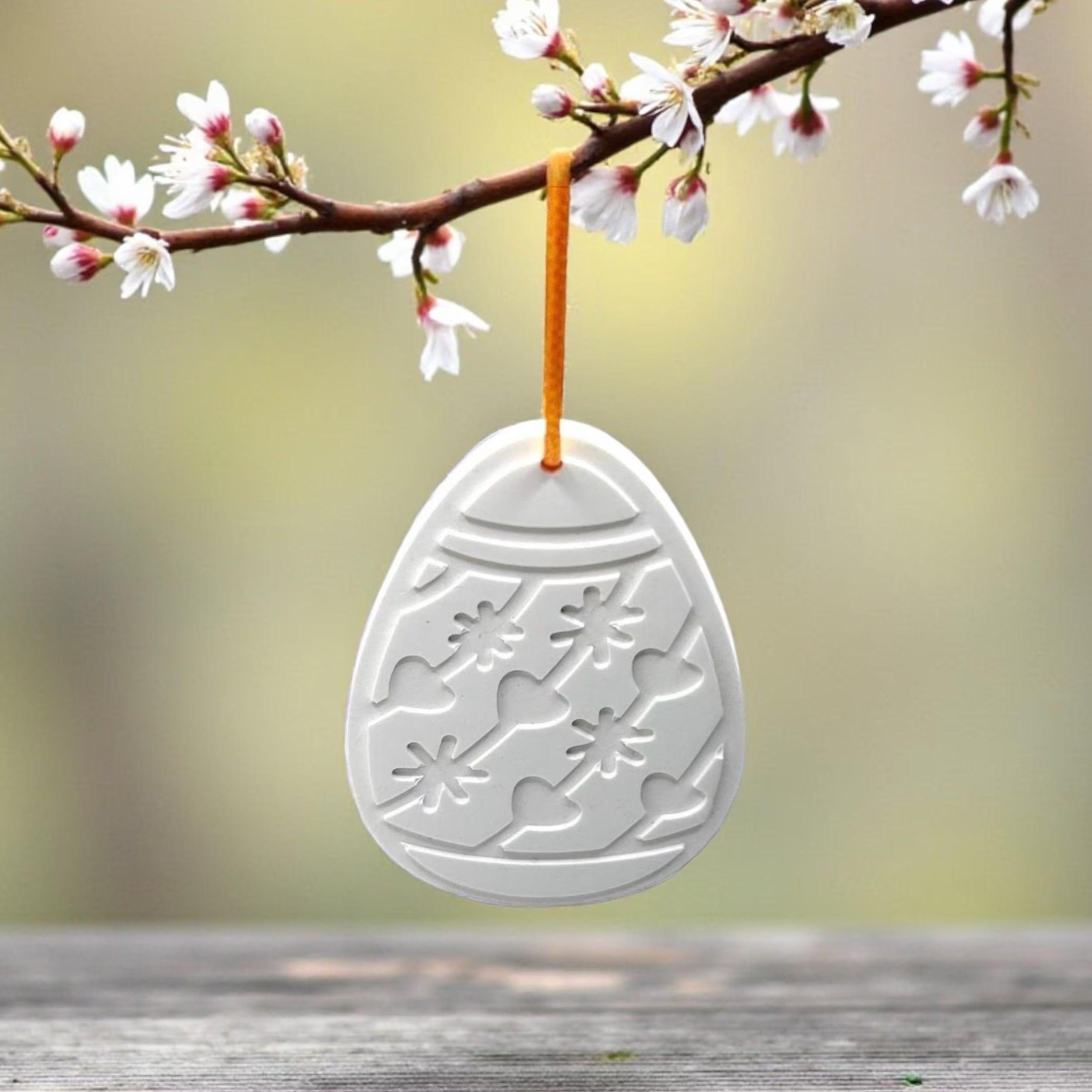 Stampi In Silicone Per Pasqua Fai Da Te – Forma Uovo Con Coda 9,5x8x6 Cm | Per Resina E Candele - copertina