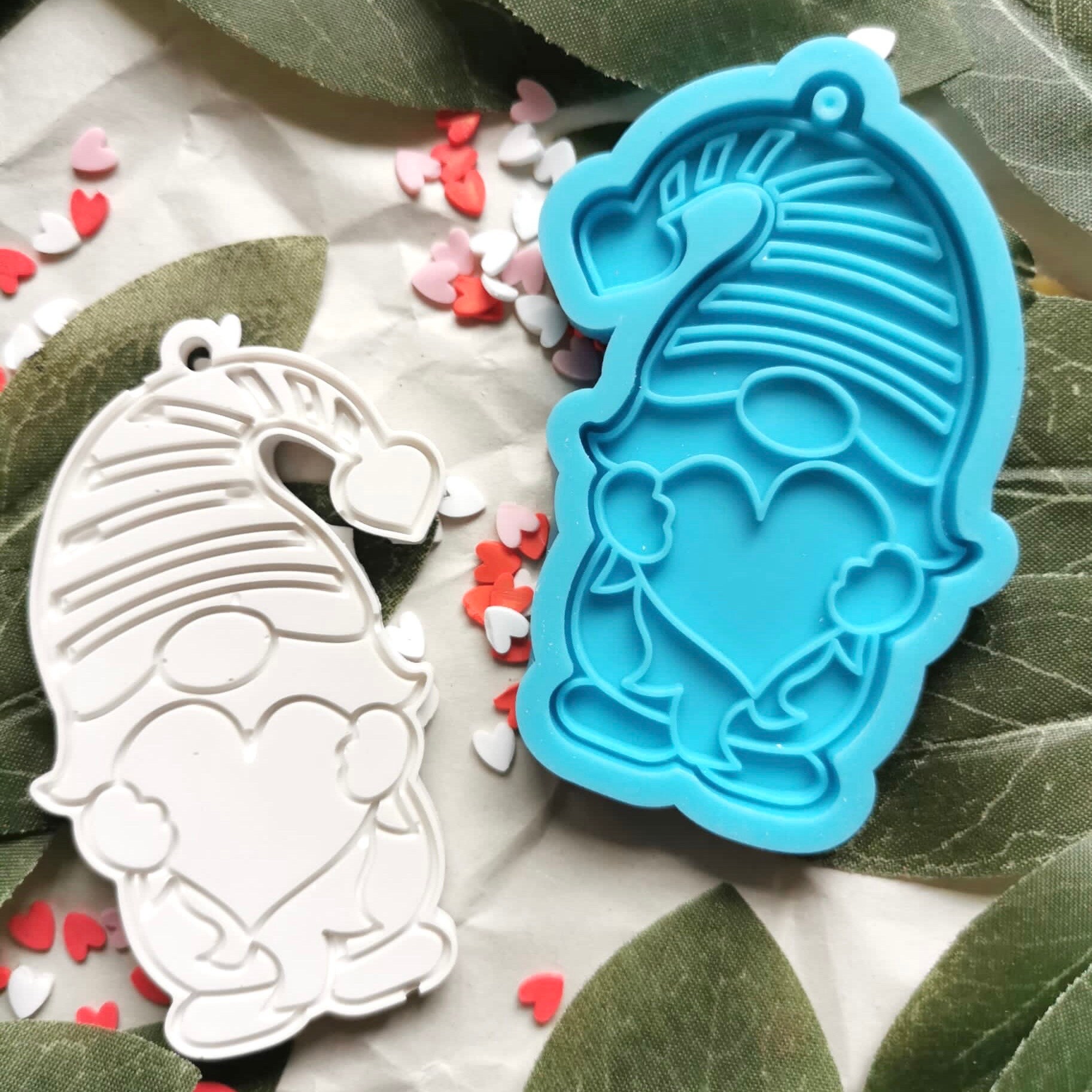 Super Shiny I Love Dad Silicone Keychain Molds, Resin Mold for DIY Keychain  Charms Jewelry Making Crafts, Epoxy Resin Casting Mold for Father's Day