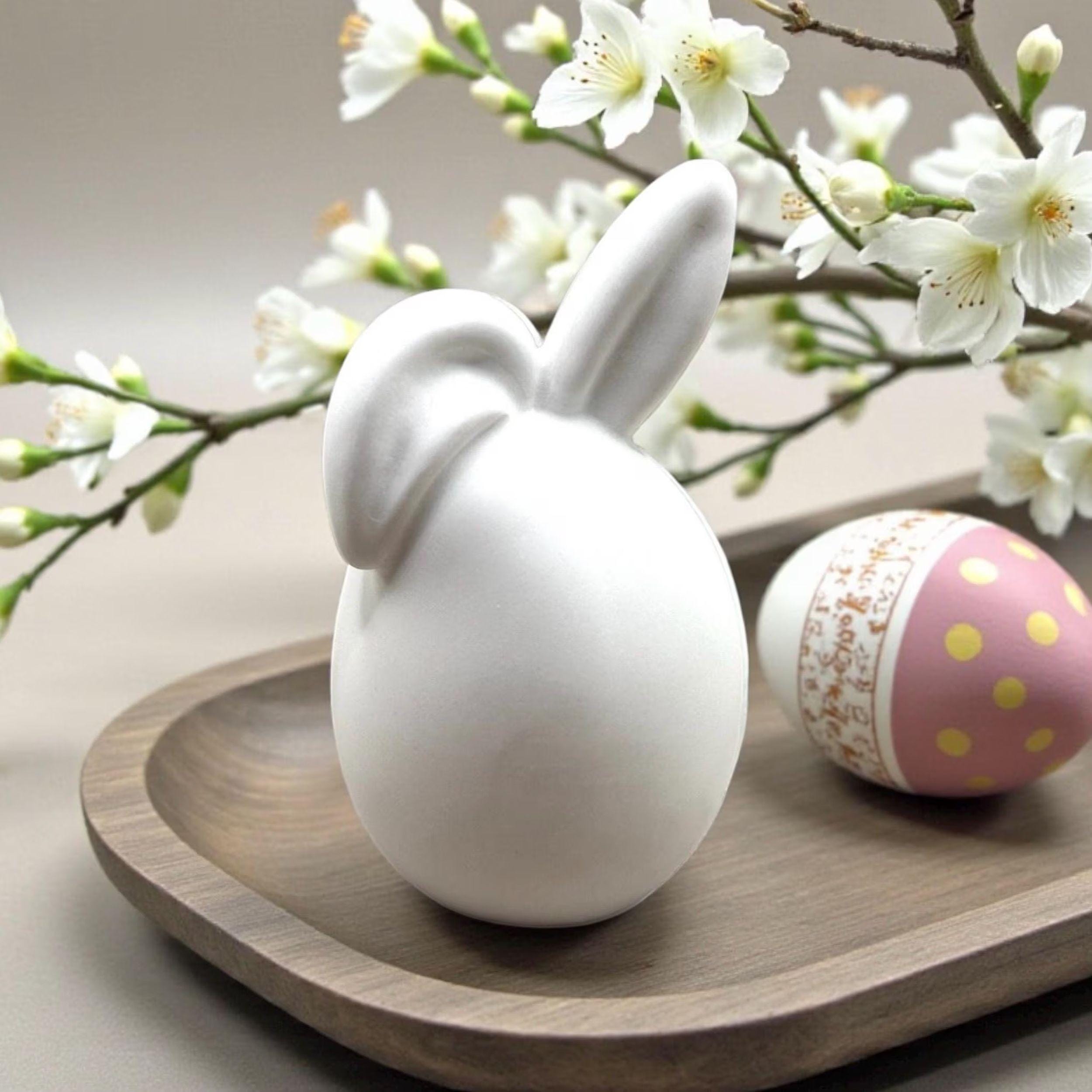 2 Stampini In Silicone Per Uova Di Pasqua – Multiuso Per Candele, Saponi E Gesso – 5-9 Cm