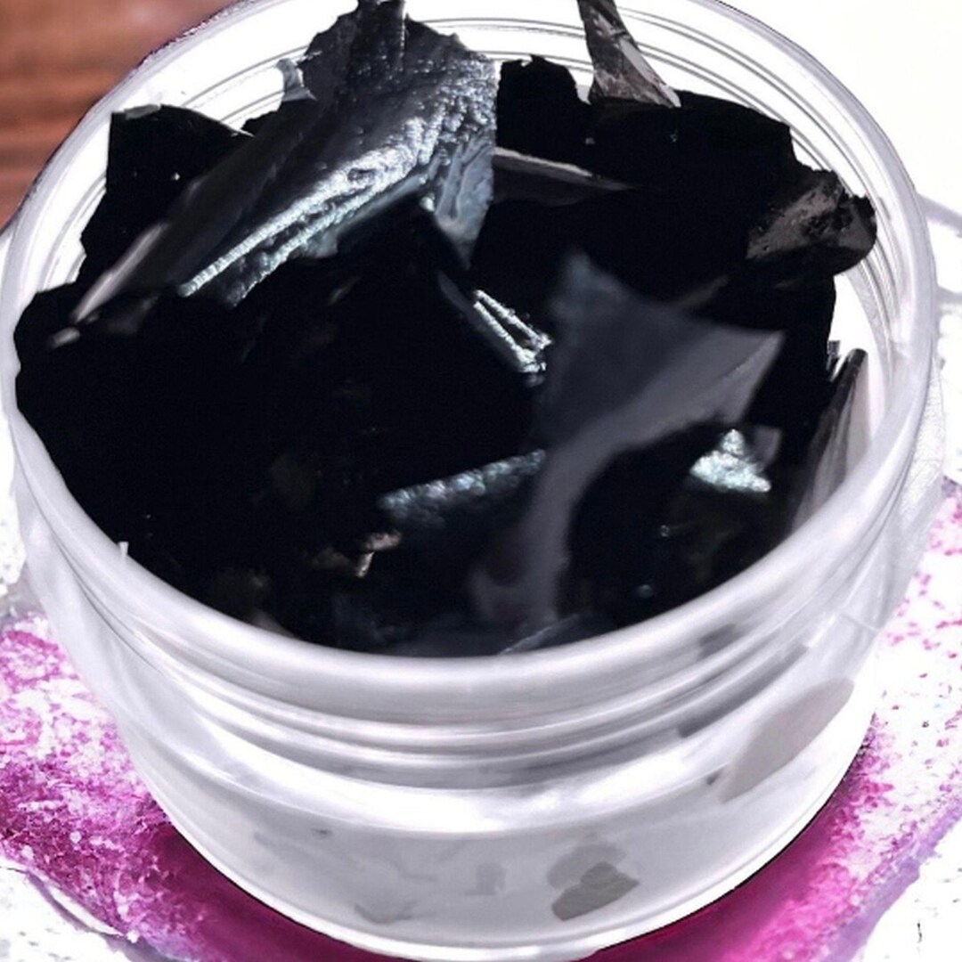 Black Foil Flakes for Resin – Deep Black Leaf Foil for Epoxy, Jewelry ...
