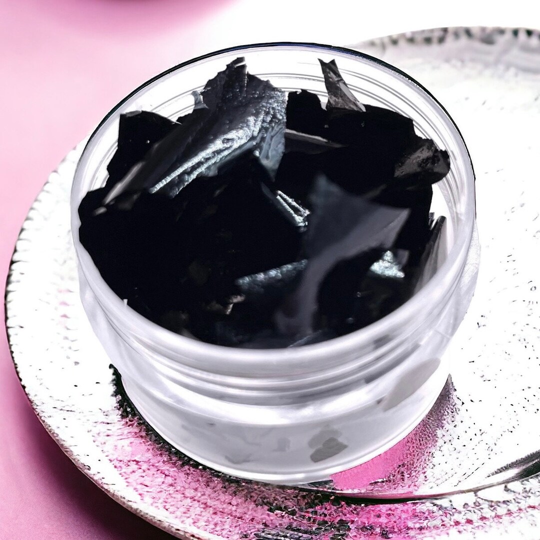 Black Foil Flakes Resin Filling Material, Gold Leaf Imitation Filler ...