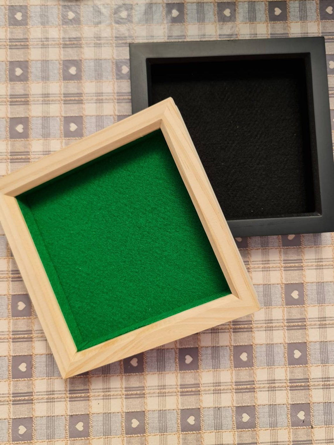 Felt Table Top Dice Tray Etsy