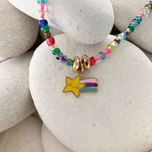 A Star in Born Charm Necklace - Kids Necklace - Handmade Childrens Jewelry