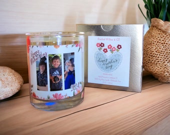 Personalized Mothers Day Candle