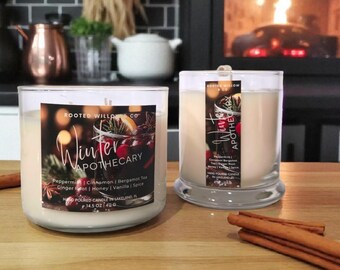 Winter Apothecary Candle