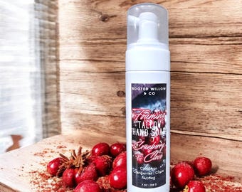 Jabón de manos espumoso de sebo