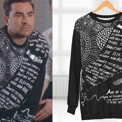 David Rose AOP Unisex Sweatshirt Daniel 