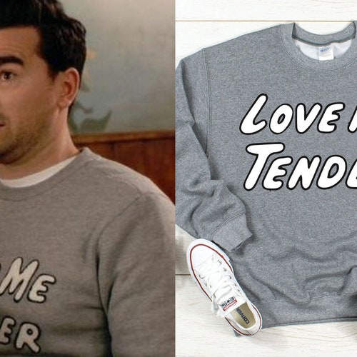 Love Me Tender Sweatshirt David Rose 