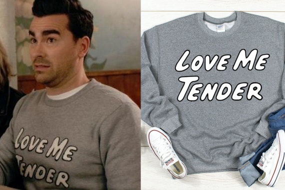 Love Me Tender Sweatshirt David Rose 