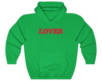 EmbrDesignShop Lover Hoodie, David Rose Heart Sweatshirt, Rose Apothecary, Schitt's Creek TV Fans Gifts