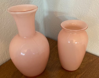 Par de jarrones rosas Mikasa Laslo