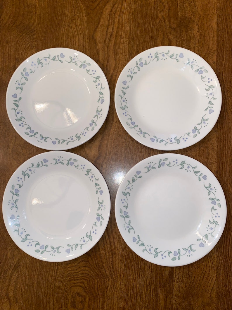 Corelle Country Cottage Set Extra Bread Plates Etsy