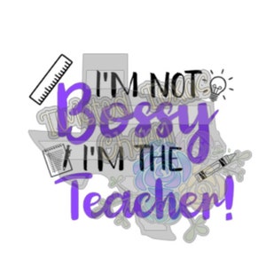 Im nicht bossy