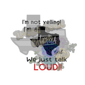 Im not yelling