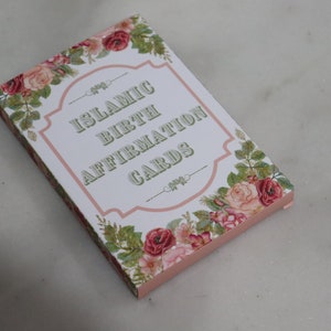 Tarjetas de afirmación de nacimiento islámicas