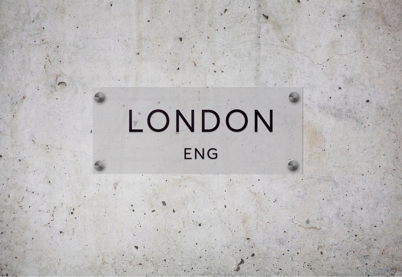 Time Zone Clock Sign Time Zone Wall Plate Time Zone Acrylic Etsy