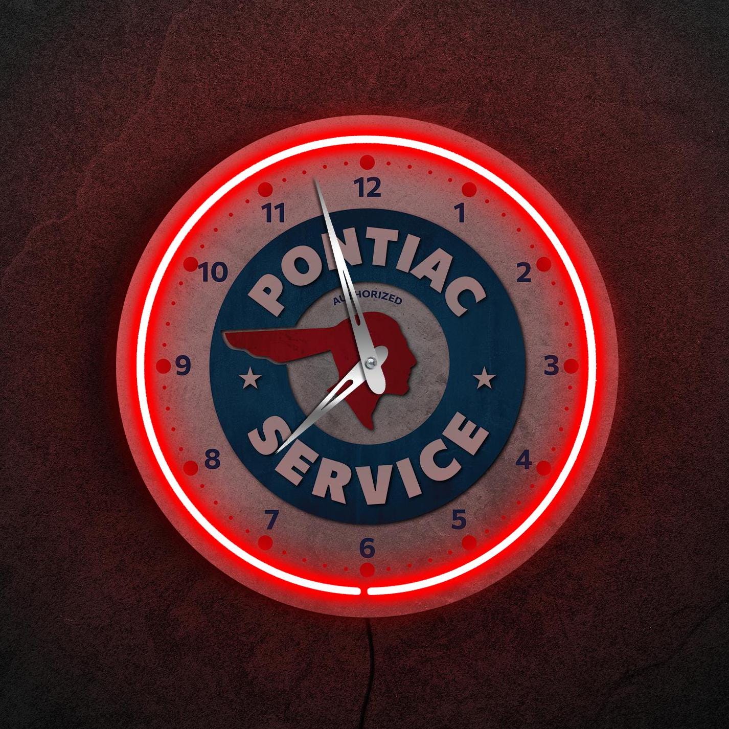 ポンティアックのホイールキャップ壁掛け時計 ポンティアックホイールキャップ壁掛け時計 Pontiac hubcaps