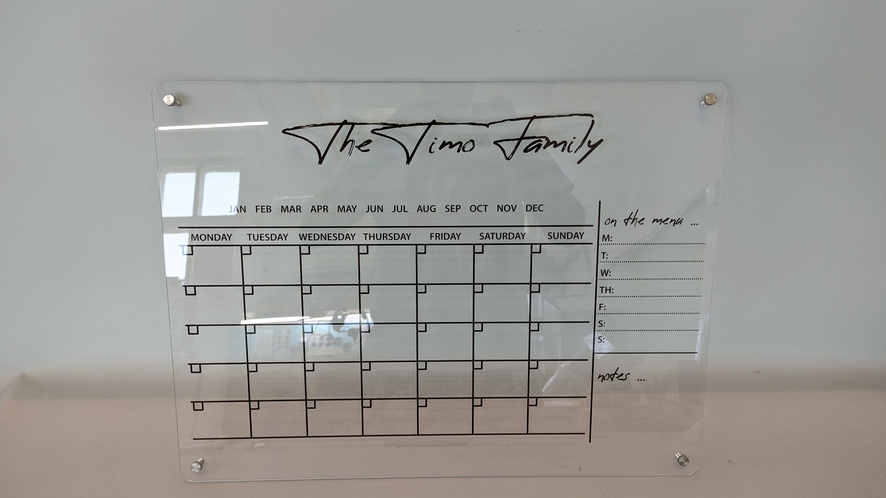 Weekly Calendar for Fridge 2023 Weekly Etsy