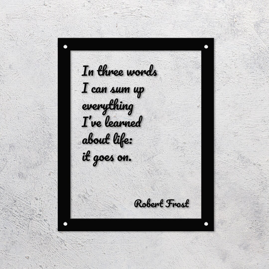 Life Quotes Wall Decor, Life Quotes Wall Art, Floating Quotes, Famous 