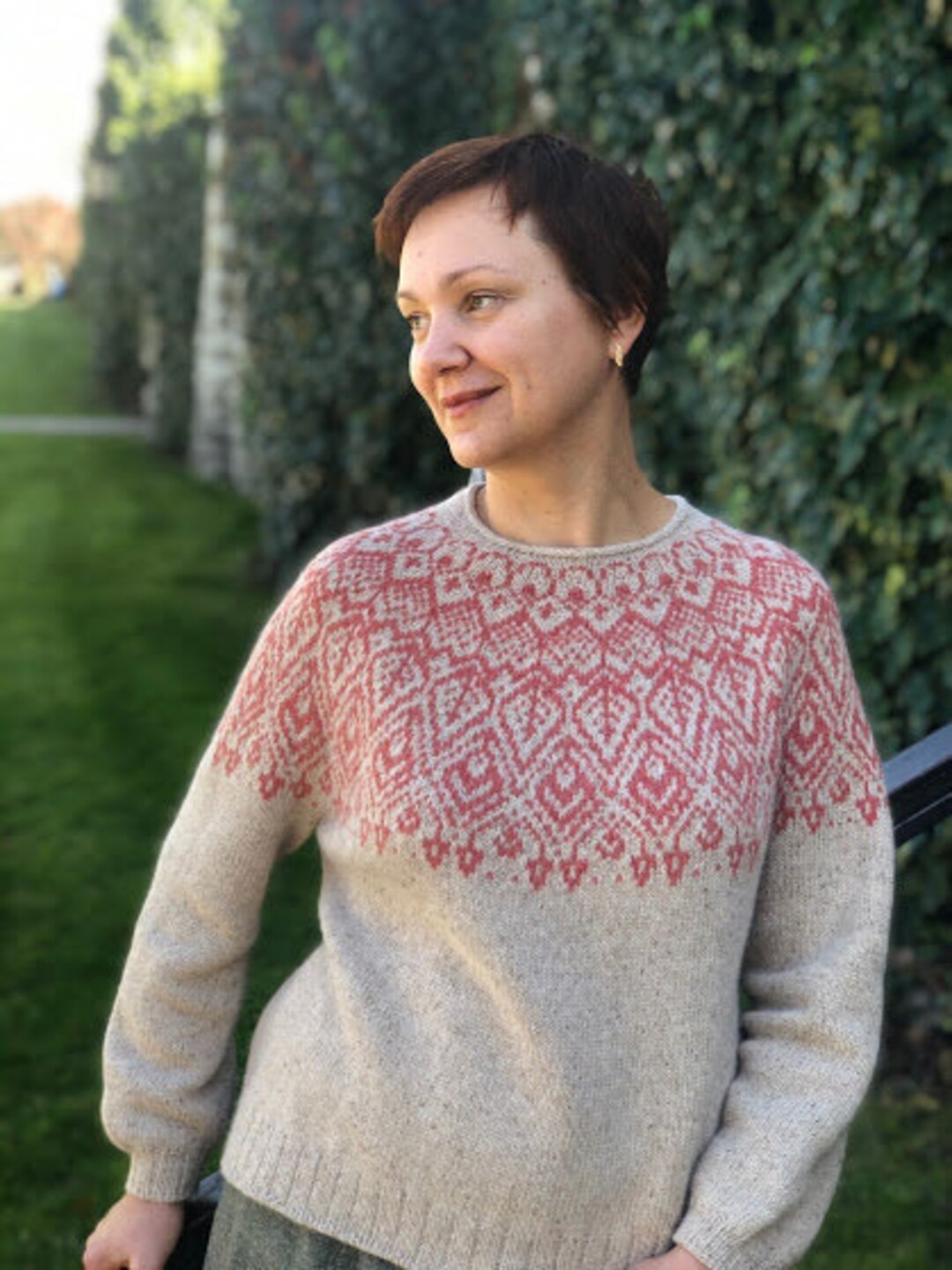【DISCERNMENT】Nordic round snowflake knit IMG_8210_medium.jpg