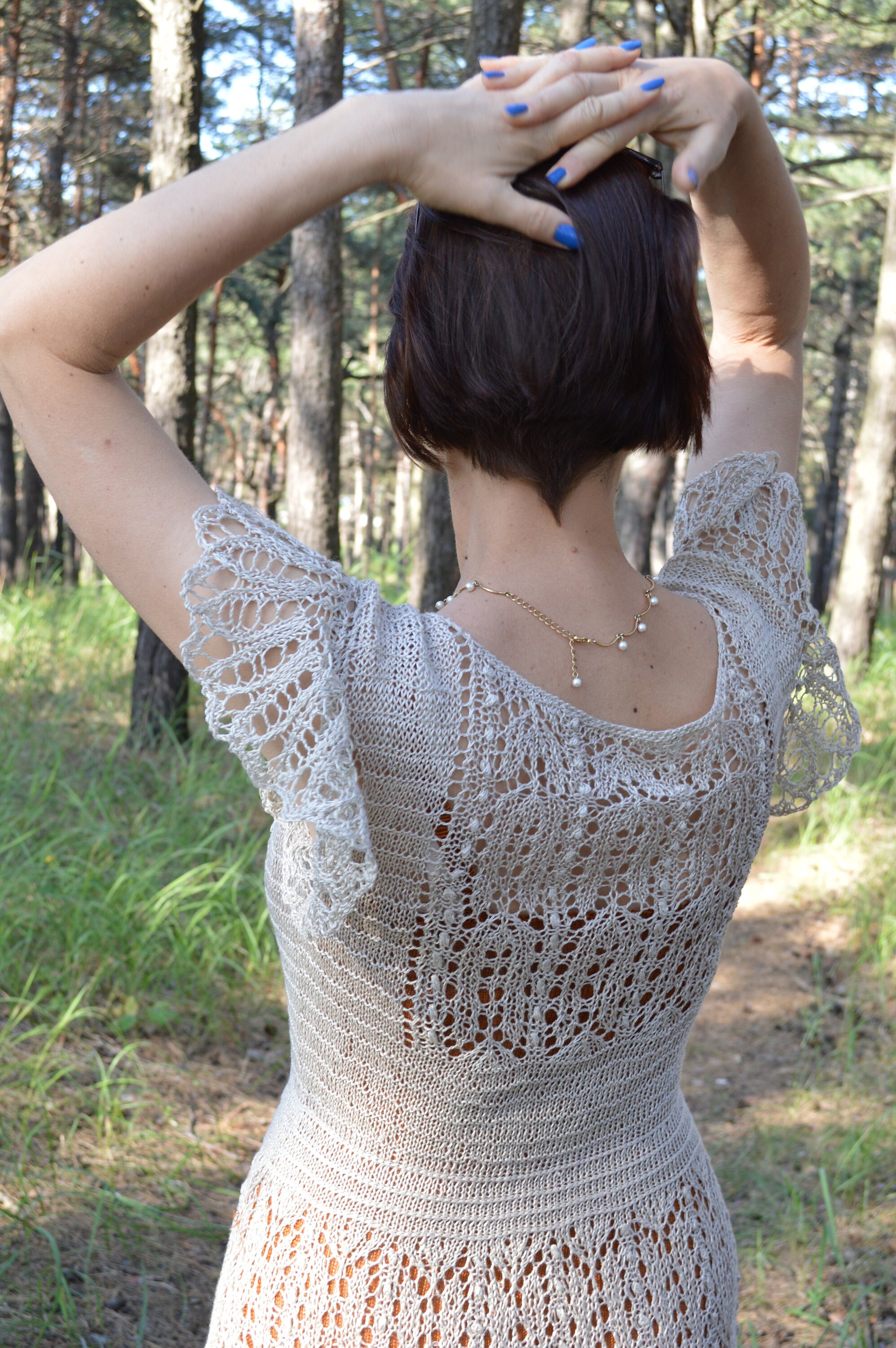 Dress Knitting Pattern, Knit Dress PDF, Summer Dress. Beach Dress PATTERN,  Sexy KNIT Dress for Beach Wedding, Lace Knit Dress Pattern. - Etsy UK