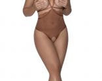 Caramel Kiss Cupless Teddy Caramel L/XL or S/M