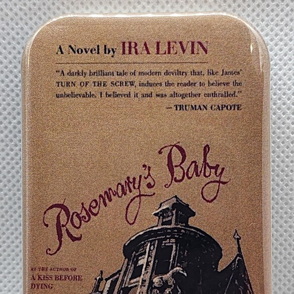 Rosemary's Baby book cover magnet - magnet - Ira Levin - horror novel