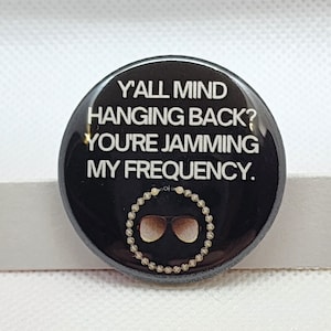 Poltergeist button - button - pinback button - pin - horror movies