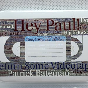 REDUCED PRICE - American Psycho magnet - magnet - Patrick Bateman - horror movie - horror film