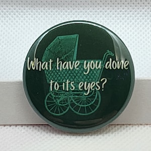 Rosemary&#39;s baby button - button - pinback button - pin - horror movies