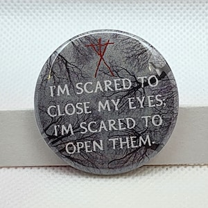 The Blair Witch Project button - Blair Witch - button - pin - pinback button - horror movies - 90s horror