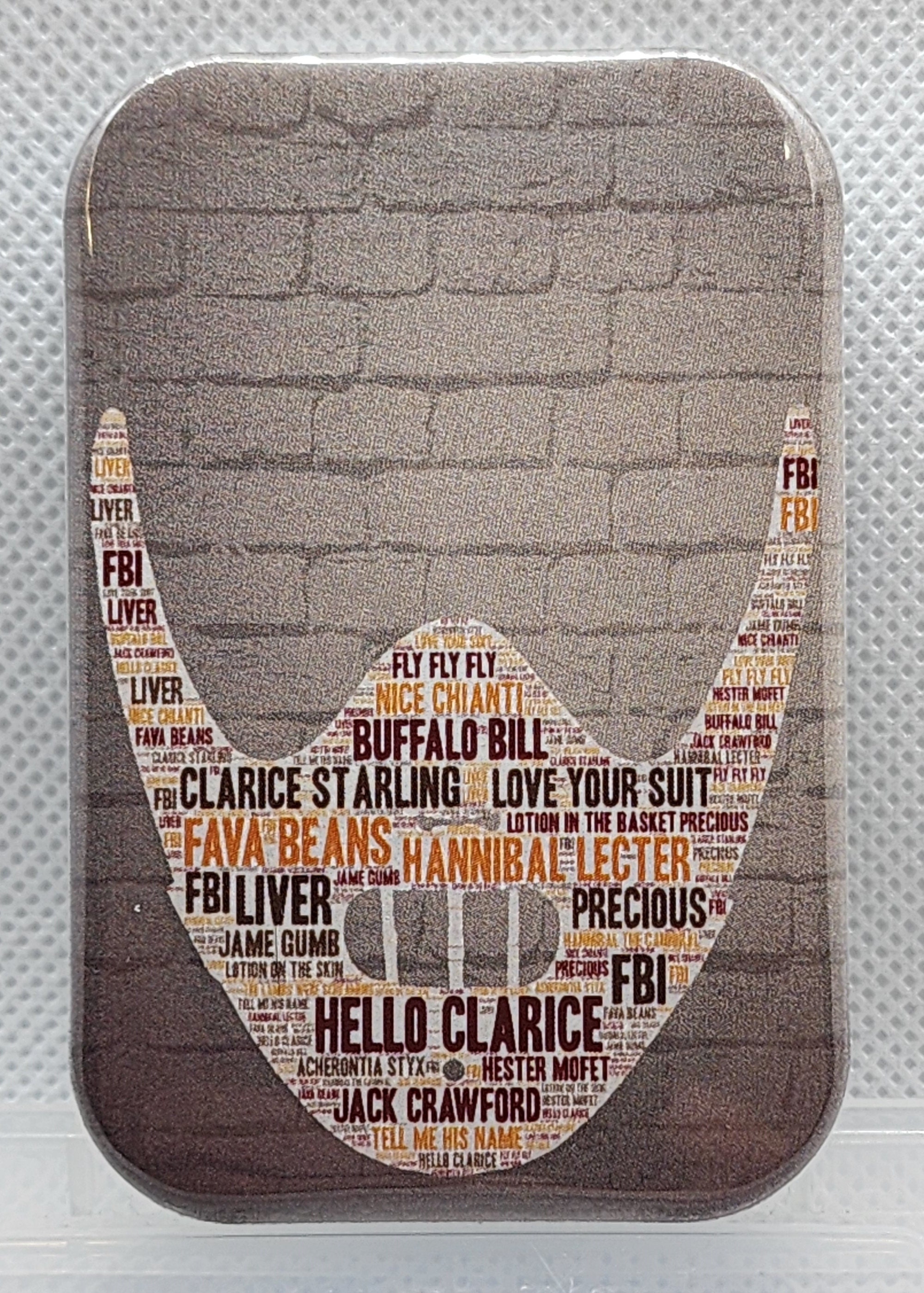Silence of the Lambs Word Cloud Magnet Magnet Hannibal - Etsy