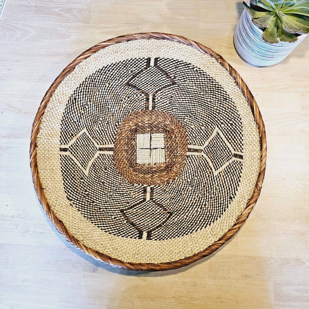 Large 45cm Handmade African Wall Baskets Zimbabwe - Etsy