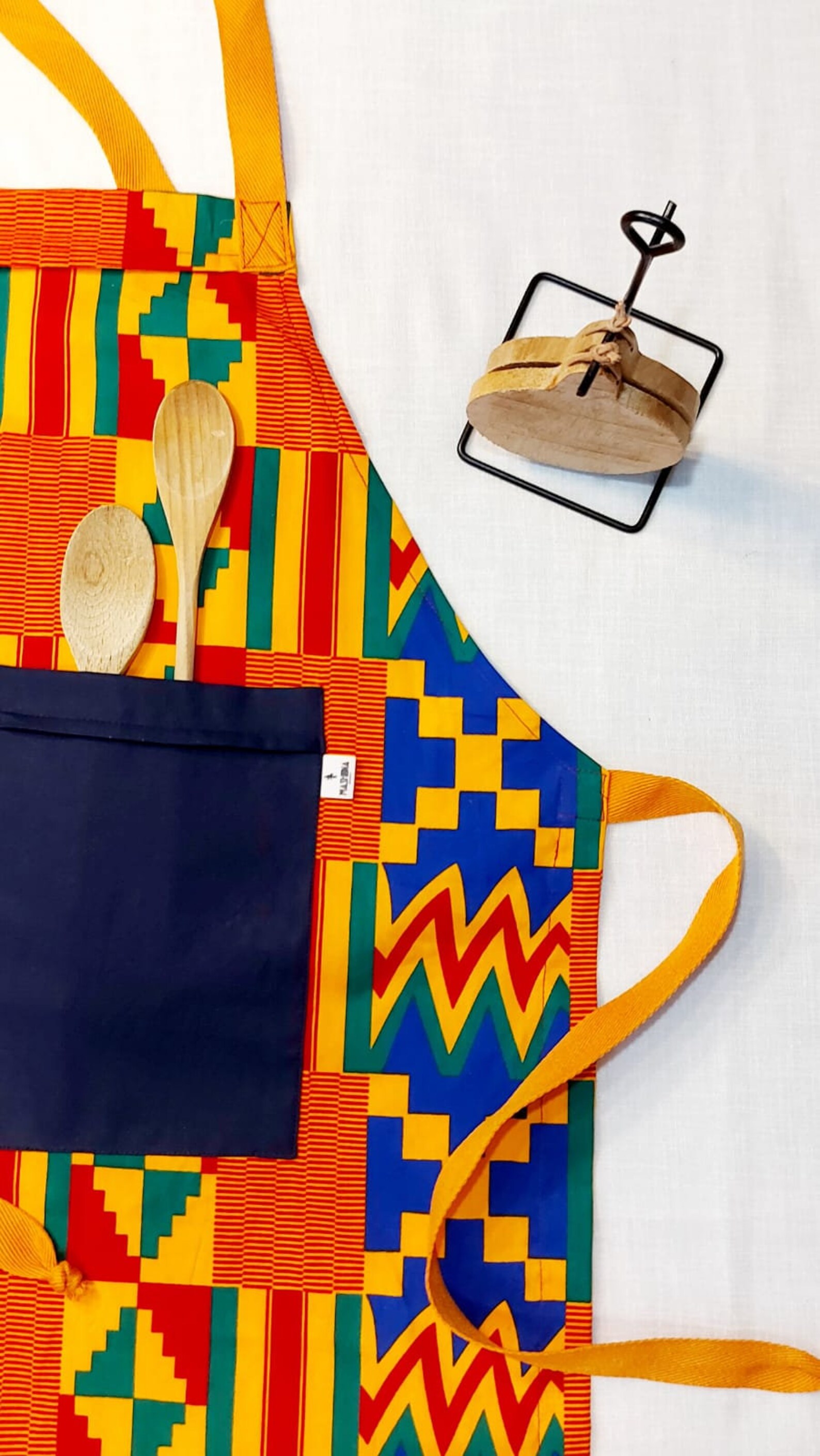 African Print Apron Etsy