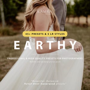 45+ Lightroom Presets, Bright and Airy Presets, Wedding presets, mobile presets, desktop presets, moody presets, warm, aesthetic presets