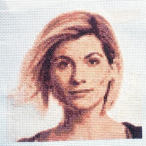 Cross-stitch pattern - Thirteenth Doctor