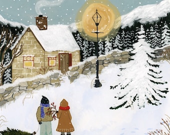 Yuletide | Christmas illustration