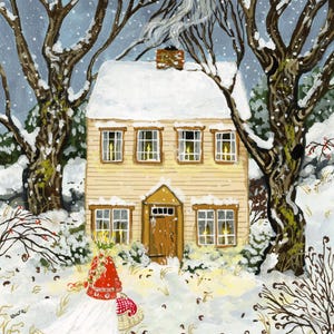 13 december - St. Lucia - Kerstillustraties - Kerstkunst
