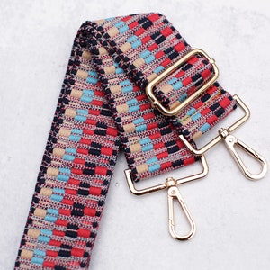 Game Day Strap, Woven Messenger Bag Strap, Guitar Strap For Purse, Adjustable Strap For Bag, Purse Strap Replacement, Crossbody Strap