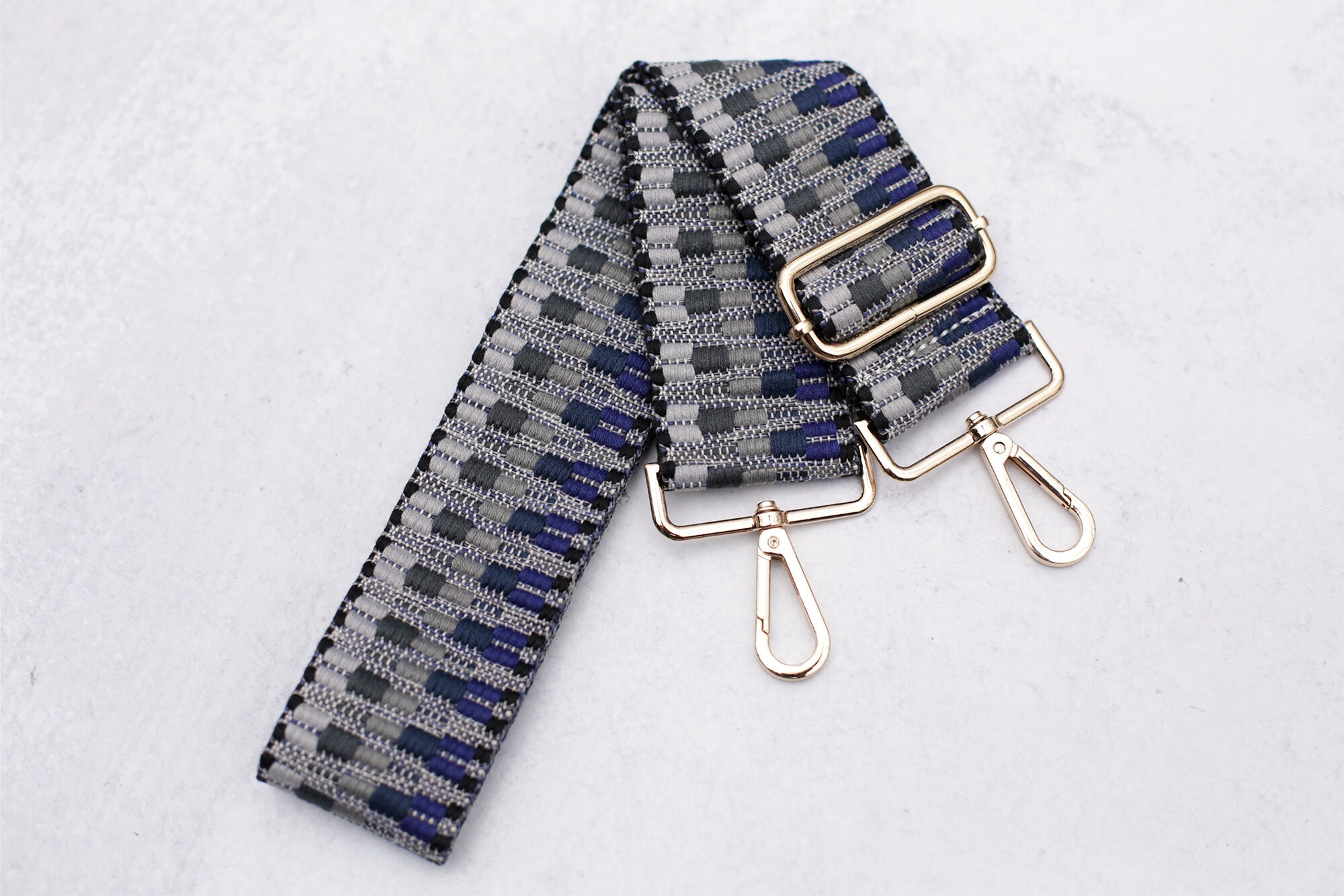 Crossbody Purse Strap Woven Messenger Bag Strap Guitar Strap Etsy